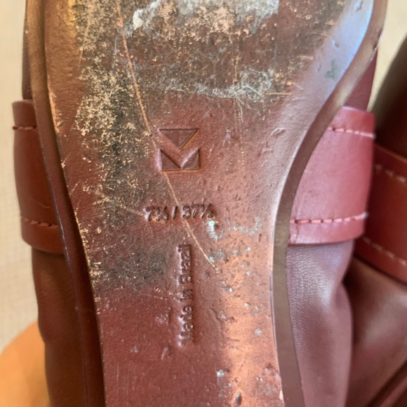 MERCEDES CASTILLO Genuine Leather Erin Loafer size 7.5/37.5 - Picture 7 of 8